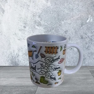Dad Gardening mug