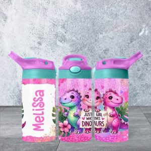 Pink Dinosaur wrap 350ml