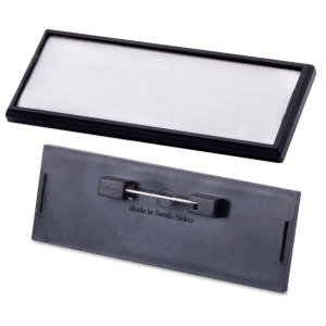 Sublimation Badge PIN TYPE 75x25mm (silver, gold)