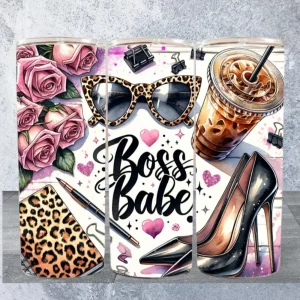Boss Babe tumbler 600ml